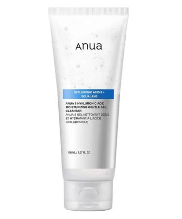 Anua Hyaluronic Moisturizing Gentle Gel Cleanser face - Buy Online on GoSupps.com