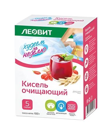 LEOVIT Kisel cleansing 20 g 5 pcs. PAK-1UP