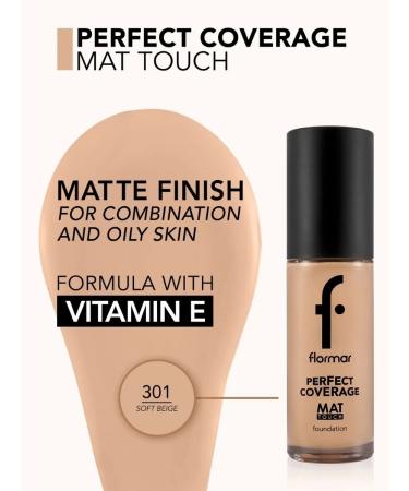 Flormar Mating foundation cream tone 303 - Buy Online on GoSupps.com