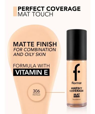 Flormar Mating foundation cream tone 306 - Buy Online on GoSupps.com