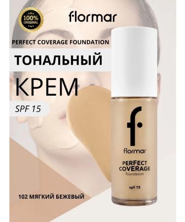 Flormar Cream Covert Coverage Tone 102