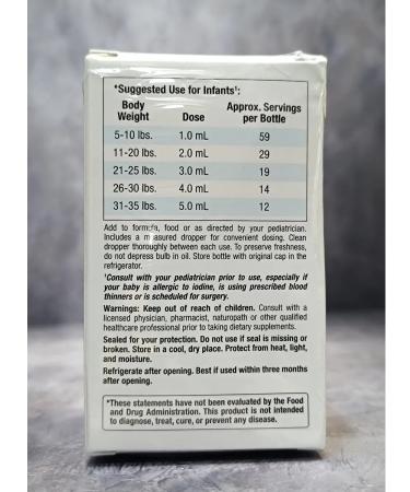 California Gold Nutrition CGN DGK for children omega-3 with vitamin D3 59 ml - Buy Online on GoSupps.com