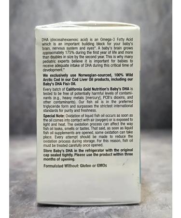 California Gold Nutrition CGN DGK for children omega-3 with vitamin D3 59 ml - Buy Online on GoSupps.com