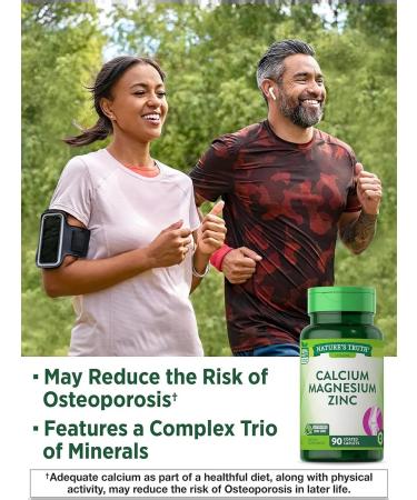 iHerb Nature's Truth Calcium Magnesium Zinc - Buy Online on GoSupps.com