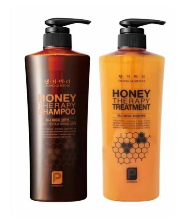 Daeng Gi Meo Ri Honey Therapy shampoo and hair air conditioner 500ml x 2pcs