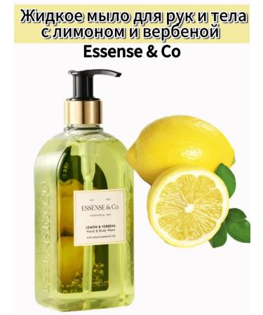 Oriflameoriginal Liquid hand soap and body with lemon and recruitment Essense & Co - Buy Online on GoSupps.com