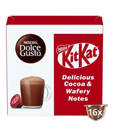 Nescafe Dolce Gusto Coffee capsules Kit Kat (16 capsules) 3UP - Buy Online on GoSupps.com