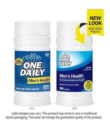 21st Century One Daily Mens Health 100 Tablets (Complex for Men) - Buy Online on GoSupps.com