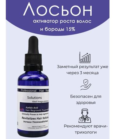 iisolutions 15% for hair growth and beard - Buy Online on GoSupps.com