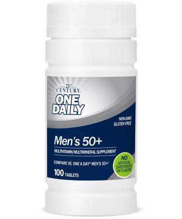 21st Century One Daily Mens 50+ 100 Tablets (Men Cloths)