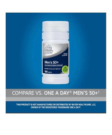21st Century One Daily Mens 50+ 100 Tablets (Men Cloths) - Buy Online on GoSupps.com