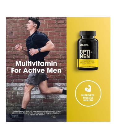 Optimum Nutrition Opti Men 150 Tablets (vitamin-mineral complex) - Buy Online on GoSupps.com