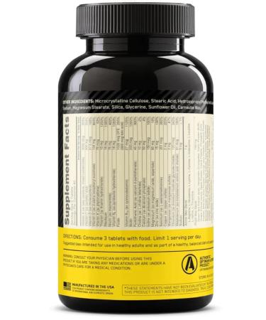 Optimum Nutrition Opti Men 240 Tablets (vitamin-mineral complex) - Buy Online on GoSupps.com