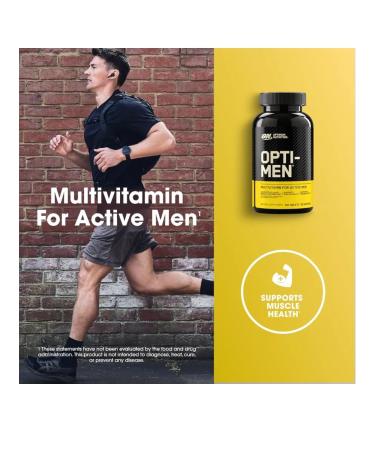 Optimum Nutrition Opti Men 240 Tablets (vitamin-mineral complex) - Buy Online on GoSupps.com