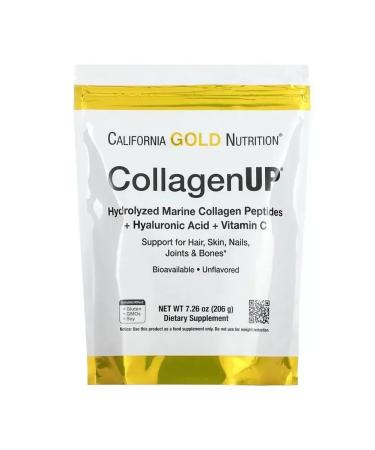 California Gold Nutrition Collagen Sea "Collagenup" powder 206 gr