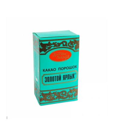 Red October Cocoa gold label Russian 100 g Shelf life 12