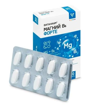 Vitanium magnesium B6 Fort 30 Tab - Buy Online on GoSupps.com