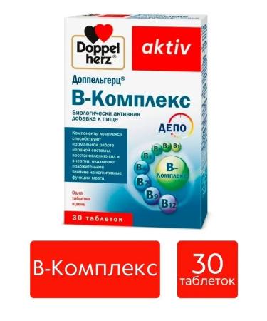 Doppelherz B-complex 30 tablets 315 mg