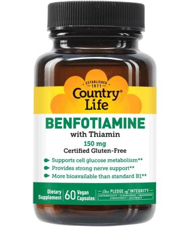 iHerb Benfotiamine 150 mg with Thiamin B1 with cooferment b1 - Buy Online on GoSupps.com