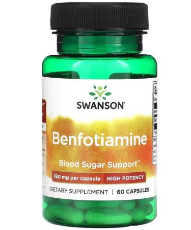 iherb Benfotiamine 160 mg swanson vitamins - Buy Online on GoSupps.com