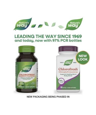 Nature's Way Concentrated chlorophyll 100 mg 90 capsules - Buy Online on GoSupps.com