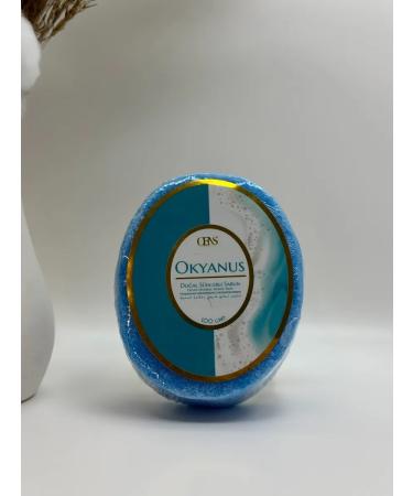 Cosmetic soap Natural soap+sponge OCYANUS 100 gr - Buy Online on GoSupps.com