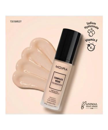 MOIRA Complete Wear Foundation Cream (150 Barely Beige)