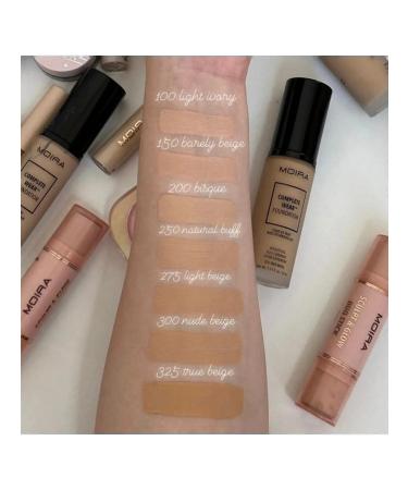 MOIRA Complete Wear Foundation Cream (150 Barely Beige) - Buy Online on GoSupps.com