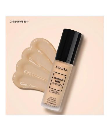 MOIRA Complete Wear Foundation Cream (250 Natural Buff)
