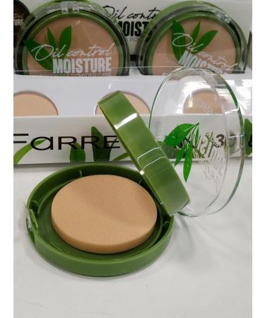 BeautyNsk Facial powder matting with green tea. tone 02 - Buy Online on GoSupps.com