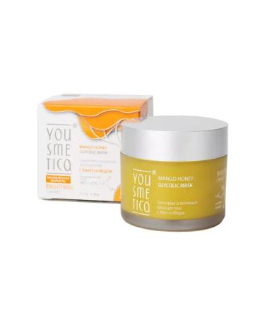 YOUSMETICA A set of brightening face masks with glycolic acid - Buy Online on GoSupps.com