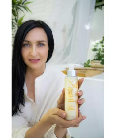 YOUSMETICA Cleaning gel penk for washing the face without sulfates - Buy Online on GoSupps.com