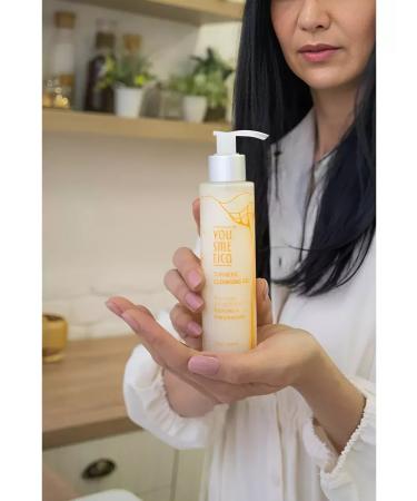 YOUSMETICA Cleaning gel penk for washing the face without sulfates - Buy Online on GoSupps.com