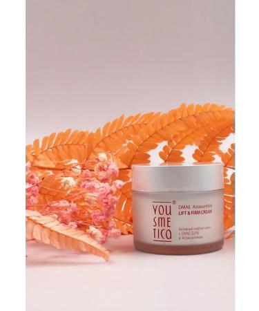 YOUSMETICA Active lifting cream with DMAE (2.5%) and astaxantin - Buy Online on GoSupps.com