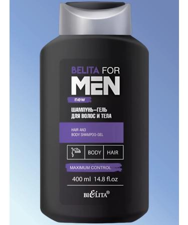 Belita Male shampoo-gel "maximum control" 400 ml - Buy Online on GoSupps.com