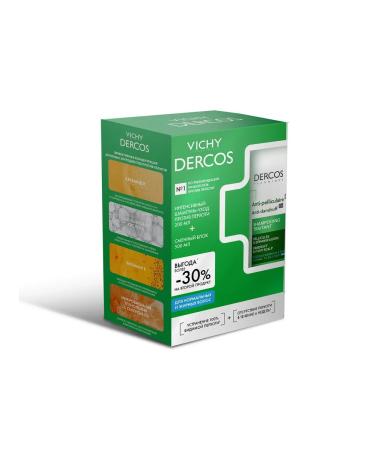 Vichy Dercos set against dandruff for normal and oily hair - Buy Online on GoSupps.com