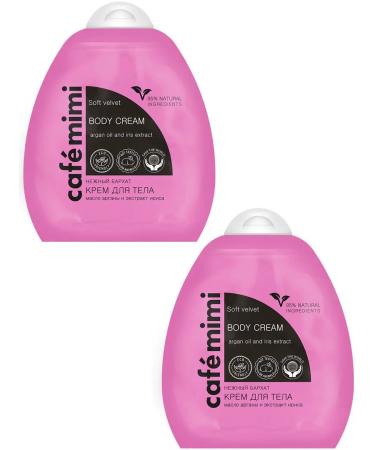 Cafe Mimi Set of body cream Tender velvet doy-pack 250 ml 2 pcs - Buy Online on GoSupps.com