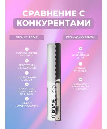 CC Brow Eyebrow gel fixing for styling - Buy Online on GoSupps.com