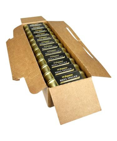 FOR THE MOTHERLAND Atlantic cod 120 g - 12 pcs - Buy Online on GoSupps.com