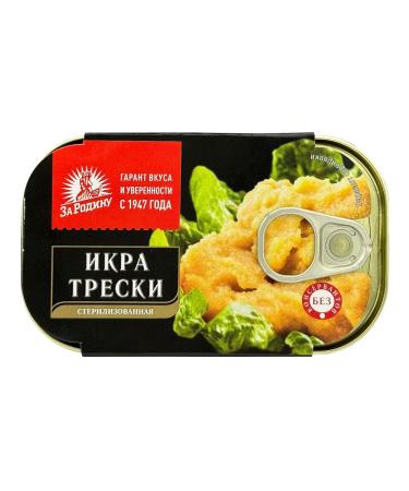 FOR THE MOTHERLAND Atlantic cod 120 g - 12 pcs - Buy Online on GoSupps.com