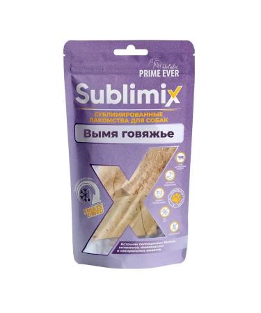 Sublimix A treat for dogs sublimated udder beef 60 g - Buy Online on GoSupps.com