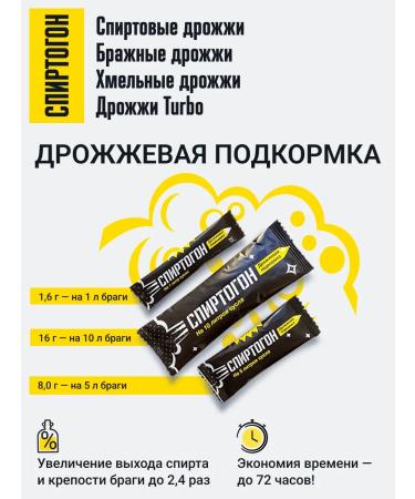 Alcoholon - top dressing for yeast for 30 liters of mash - Buy Online on GoSupps.com