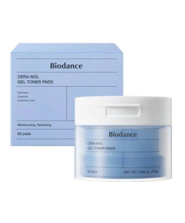 BIODANCE Toner Faces Cera-Nol Gel Toner Pads