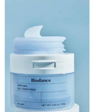 BIODANCE Toner Faces Cera-Nol Gel Toner Pads - Buy Online on GoSupps.com