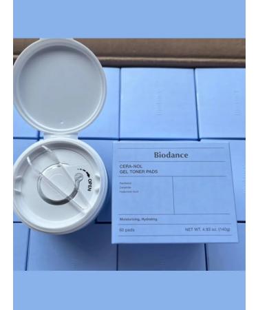 BIODANCE Toner Faces Cera-Nol Gel Toner Pads - Buy Online on GoSupps.com