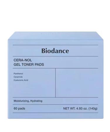 BIODANCE Toner Faces Cera-Nol Gel Toner Pads - Buy Online on GoSupps.com