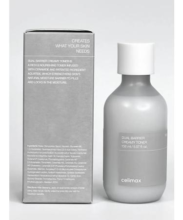 Celimax Facial Toner Dual Barrier Creamy Toner 150ml Korea - Buy Online on GoSupps.com
