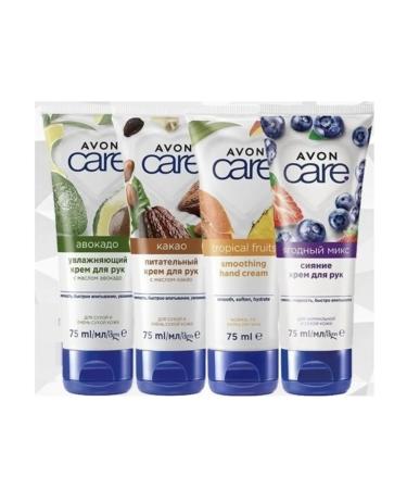AVON Care set of hand cream 4 pcs 75 ml