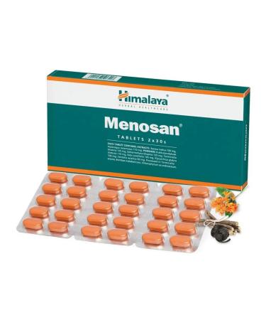 Himalaya Herbals Menosan with menopause and climate 60Tab Menosan - Buy Online on GoSupps.com