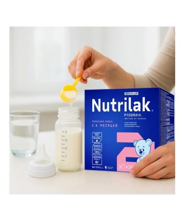 Dairy mixture of Nutrilak Premium 2 from 6 months 1050g - Buy Online on GoSupps.com
